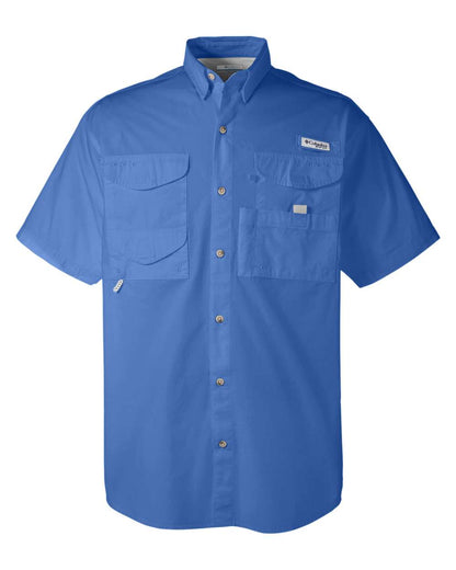 Columbia Men's Bonehead™ Short Sleeve Shirt 7130 #color_Vivid Blue