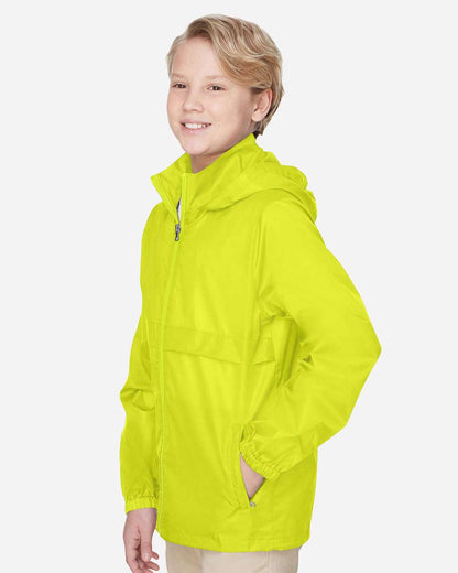 Team 365 Youth Zone Protect Lightweight Jacket TT73Y #colormdl_Safety Yellow