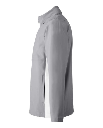 Under Armour Men's Rival Stretch Jacket 1390159 #color_Mod Grey/ White