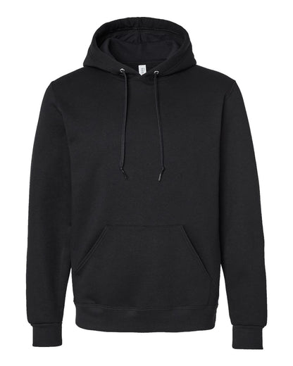JERZEES Unisex Eco™ Premium Blend Ring-Spun Hooded Sweatshirt 700MR #color_Black Ink