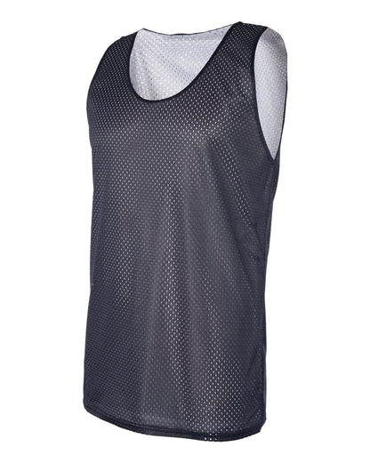 Badger Pro Mesh Reversible Tank Top 8529 #color_Navy/ White