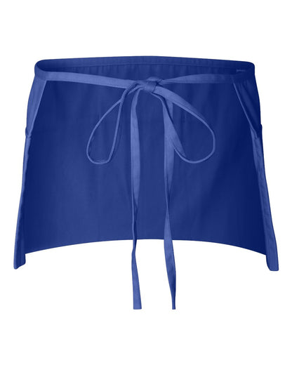 Q-Tees Waist Apron with Pockets Q2115 #color_Royal