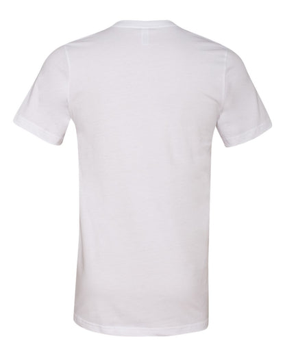 BELLA + CANVAS Jersey Pocket Tee 3021 #color_White/ Athletic Heather