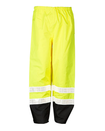 Kishigo Unisex Storm Stopper Pro Raniwear Pants RWP100-101 #color_Lime