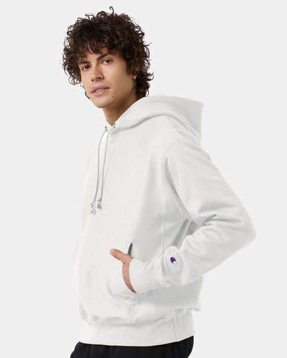 Champion Unisex Reverse Weave® Hooded Sweatshirt S101 #colormdl_White