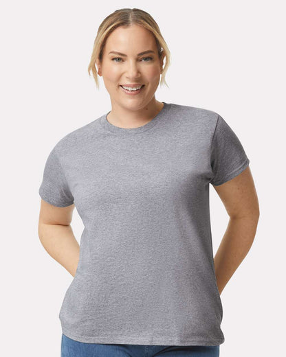 Gildan Women's Ultra Cotton® T-Shirt 2000L #colormdl_Sport Grey