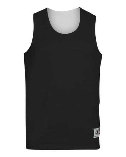 Augusta Sportswear Youth Reversible Wicking Tank Top 149 #color_Black/ White
