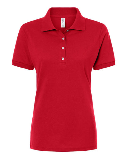 JERZEES Women's Dri-Power® Polo 437F #color_True Red