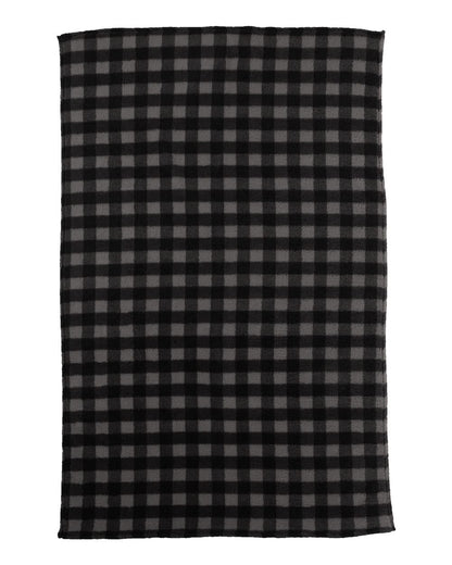 J. America Epic Sherpa Blanket 8449 #color_Black/ Charcoal Buffalo
