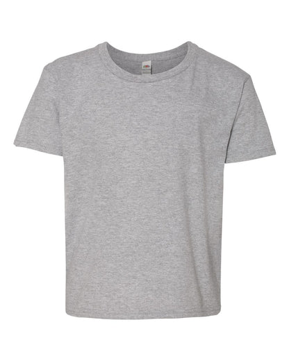Fruit of the Loom Sofspun® Youth T-Shirt SF45BR #color_Athletic Heather