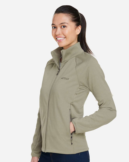 Marmot Women's Leconte Fleece Jacket M15392 #colormdl_Vetiver