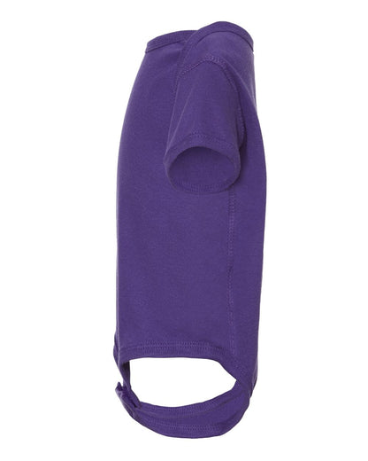 Rabbit Skins Infant Baby Rib Bodysuit 4400 #color_Purple