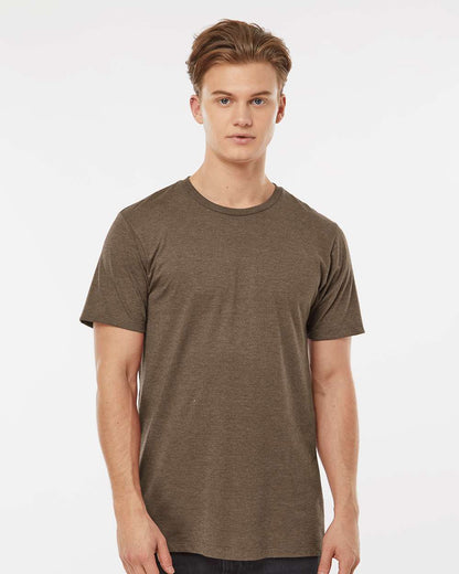 Tultex Premium Cotton Blend T-Shirt 541 #colormdl_Brown Heather