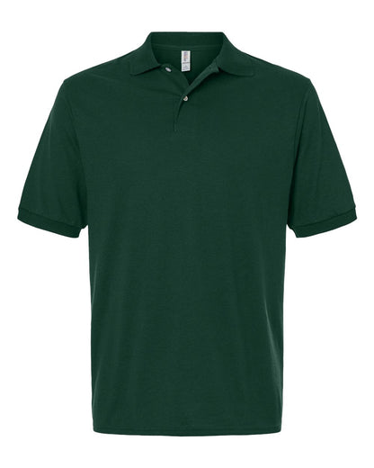 JERZEES Men's Dri-Power® Polo 437R #color_Forest Green