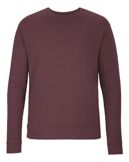 Next Level Malibu Crewneck Sweatshirt 9002 #color_Heather Maroon