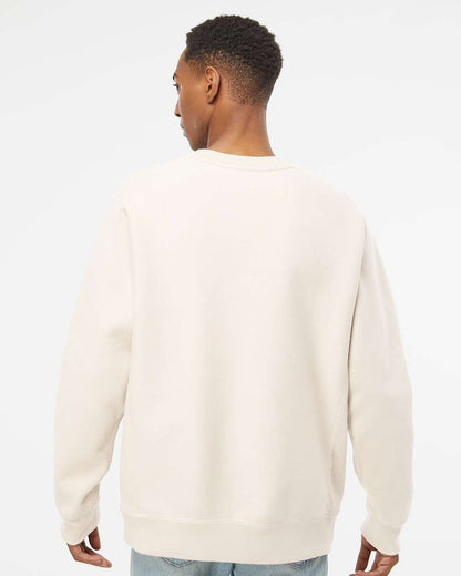 Independent Trading Co. Unisex Legend Premium Heavyweight Cross-Grain Crewneck Sweatshirt IND5000C #colormdl_Bone