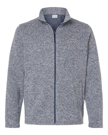 Columbia Men's Alto Pass™ Fleece Full-Zip Jacket 209574 #color_Dark Mountain Heather