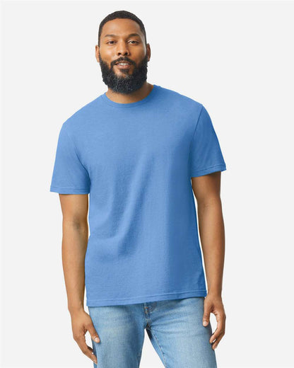 Gildan Unisex Softstyle® CVC T-Shirt 64000CVC #colormdl_Carolina Blue Mist