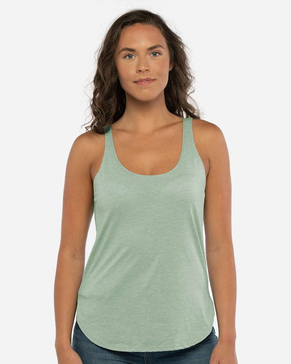 Next Level Women's Festival Tank 5033 #colormdl_Stonewash Green