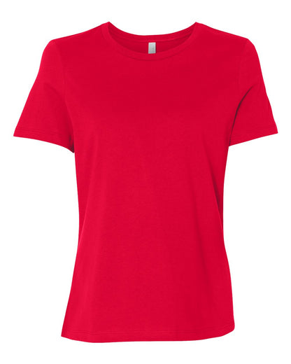 BELLA + CANVAS Women’s Relaxed Jersey Tee 6400 #color_Red