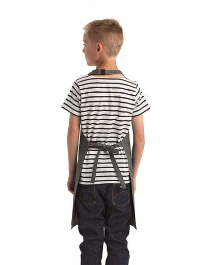 Artisan Collection by Reprime Youth Recycled Apron RP149 #colormdl_Dark Grey