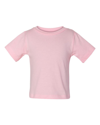 BELLA + CANVAS Infant Jersey Tee 3001B #color_Pink