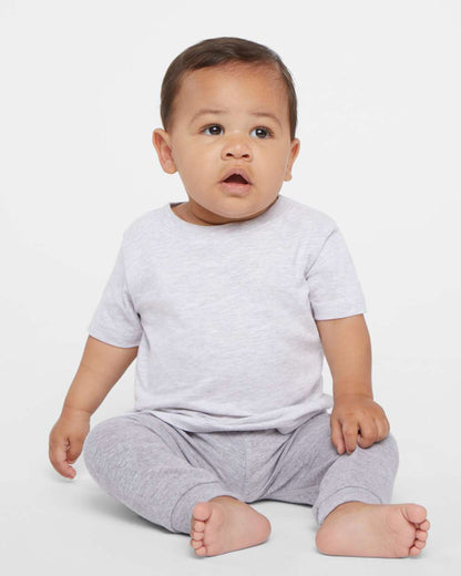 Rabbit Skins Infant Fine Jersey Tee 3322 #colormdl_Ash