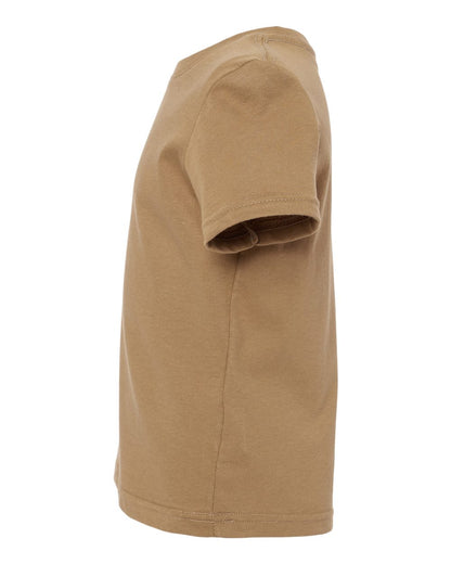 Rabbit Skins Toddler Fine Jersey Tee 3321 #color_Coyote Brown