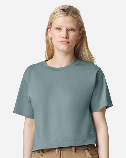American Apparel Women's Fine Jersey Boxy Tee 102 #colormdl_Arctic