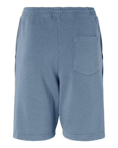 Independent Trading Co. Unisex Pigment-Dyed Fleece Shorts PRM50STPD #color_Pigment Slate Blue