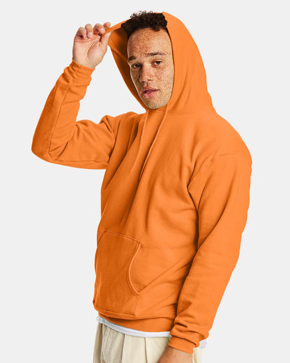 Hanes Unisex EcoSmart® Hooded Sweatshirt P170 #colormdl_Tennessee Orange