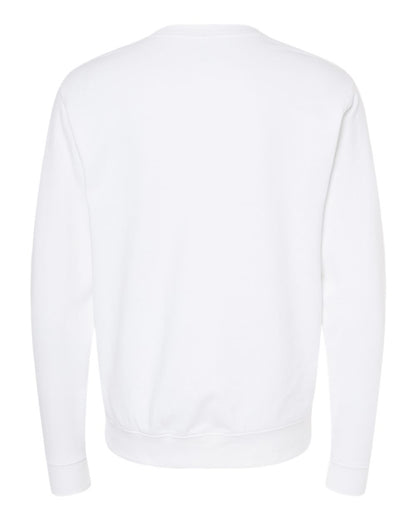Independent Trading Co. Unisex Midweight Crewneck Sweatshirt SS3000 #color_White