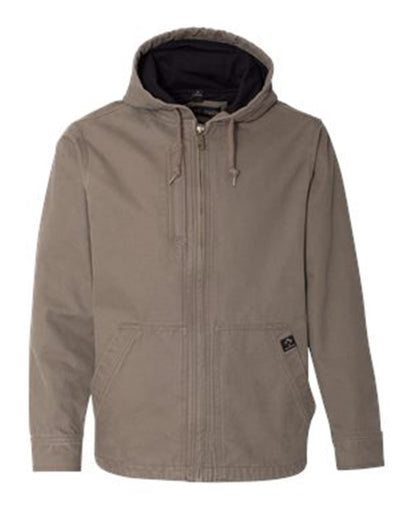 DRI DUCK Laredo Boulder Cloth™ Canvas Jacket with Thermal Lining Tall Sizes 5090T #color_Gravel