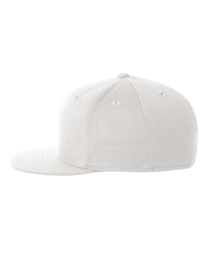 Flexfit 210® Flat Bill Cap 6210FF #color_White