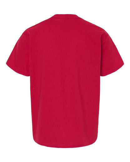 Gildan Youth Light Cotton T-Shirt 3000B #color_Cherry Red