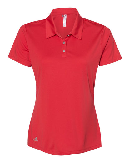 Adidas Women's Performance Polo A231 #color_Collegiate Red