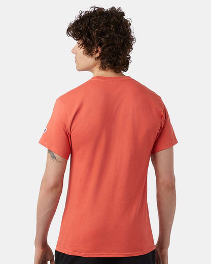 Champion Unisex Classic T-Shirt T425 #colormdl_Red River Clay