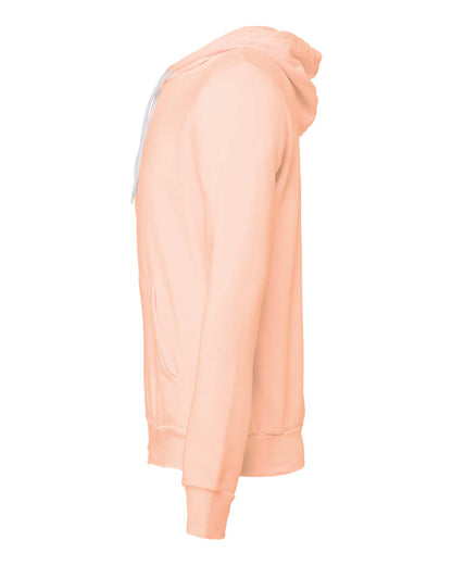 BELLA + CANVAS Sponge Fleece Hoodie 3719 #color_Peach