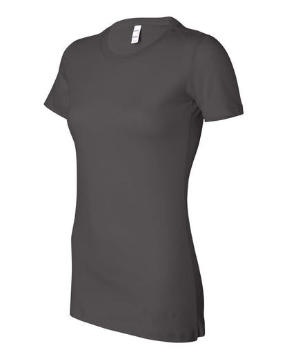 BELLA + CANVAS Women's Slim Fit Tee 6004 #color_Asphalt