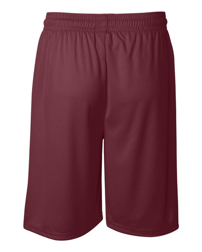 Badger B-Core 9" Shorts 4109 #color_Cardinal