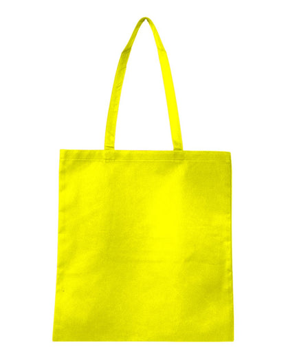 Q-Tees Non-Woven Tote Bag Q126300 #color_Yellow