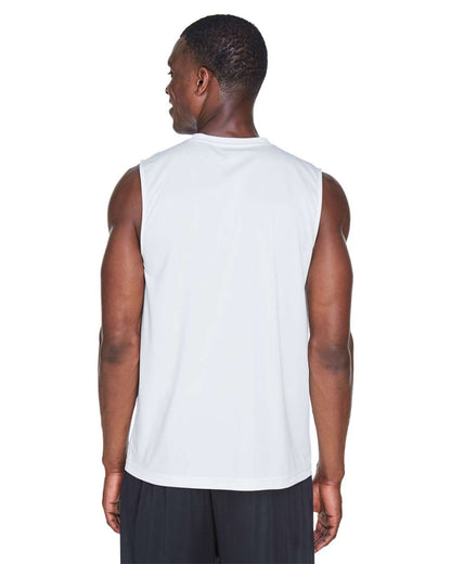 Team 365 Men's Zone Performance Muscle T-Shirt TT11M #colormdl_White