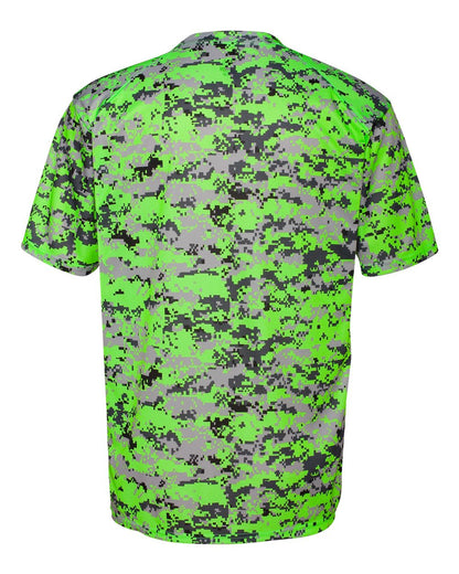 Badger Digital Camo T-Shirt 4180 #color_Lime Digital