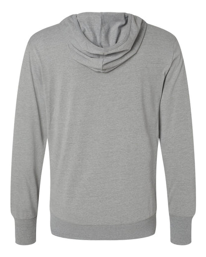 Kastlfel Unisex RecycledSoft™ Hooded Long Sleeve T-Shirt 4022 #color_Steel Grey