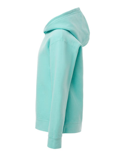 Comfort Colors Youth Garment-Dyed Lightweight Fleece Hooded Sweatshirt 1467Y #color_Chalky Mint
