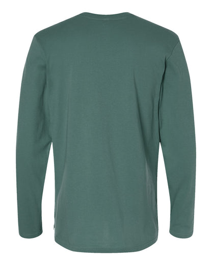LAT Men's Fine Jersey Long Sleeve Tee 6918 #color_Basil