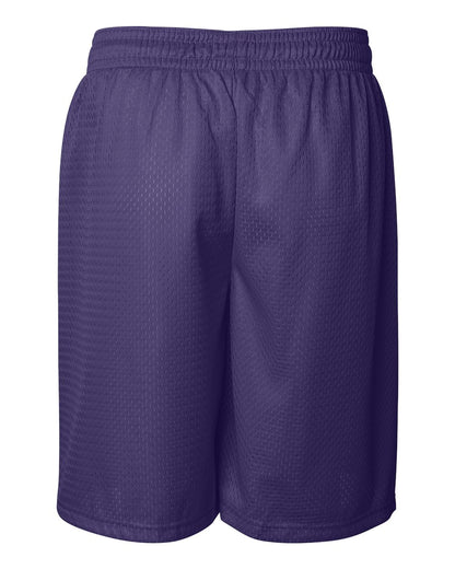 Badger Pro Mesh 9" Shorts 7209 #color_Purple