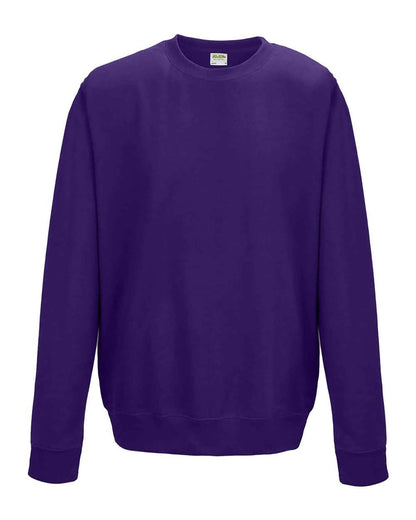AWDis Unisex College Crewneck Sweatshirt JHA030 #color_Purple