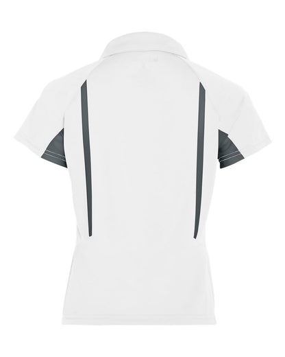 Holloway Women's Two-Tone Avenger Polo 222730 #color_White/ Graphite
