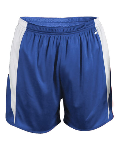 Alleson Athletic Men's Stride Shorts 7273 #color_Royal/ White